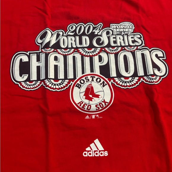 Vintage 2004 World Series Champions Boston Red Sox Tee - Picture 3 of 3